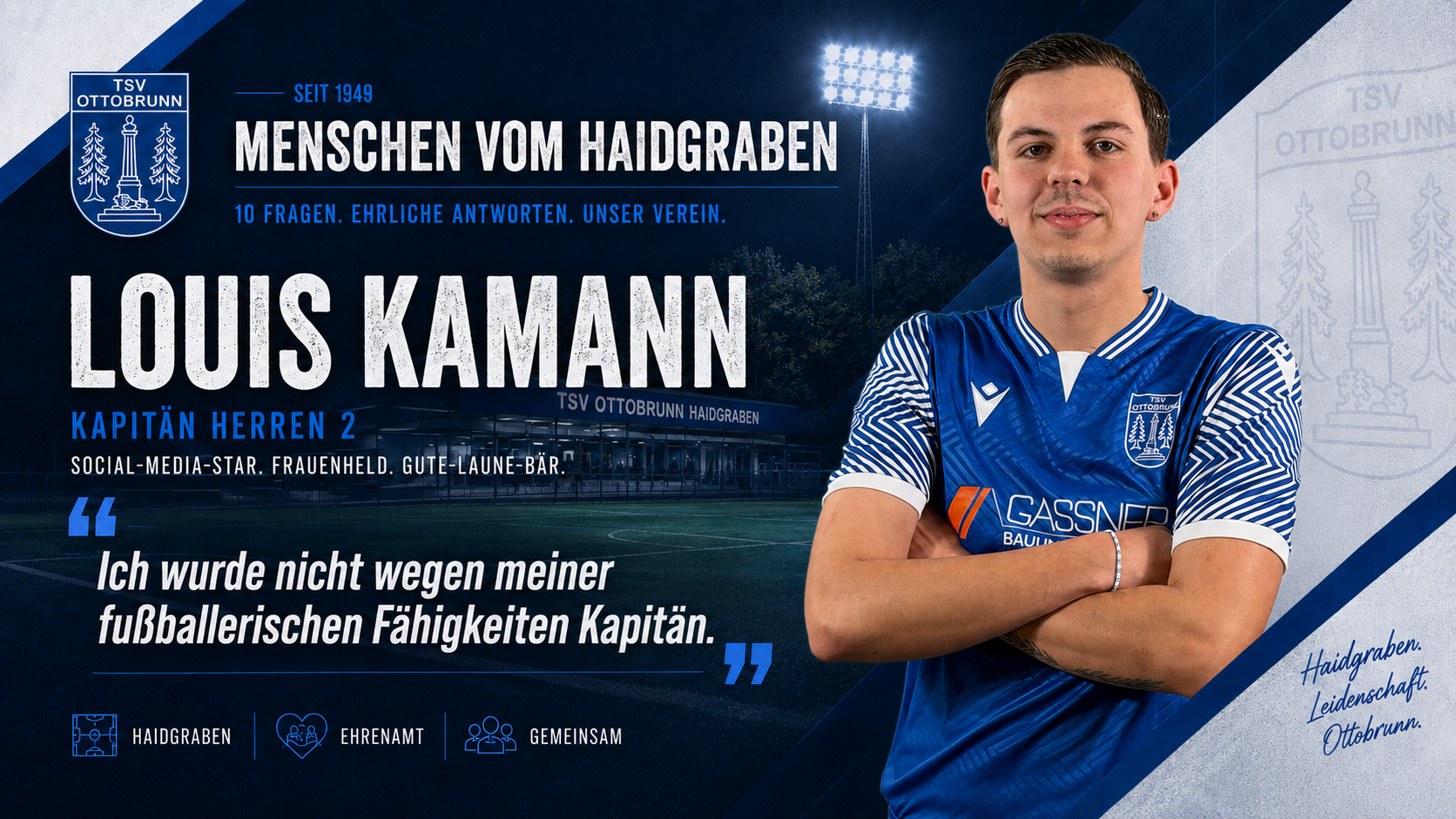Interview-Header: 10 Fragen an Louis Kamann