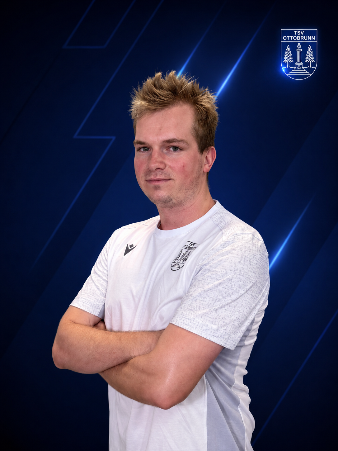 Porträt von Merlin Oehmen, Trainer der Herren II beim TSV Ottobrunn