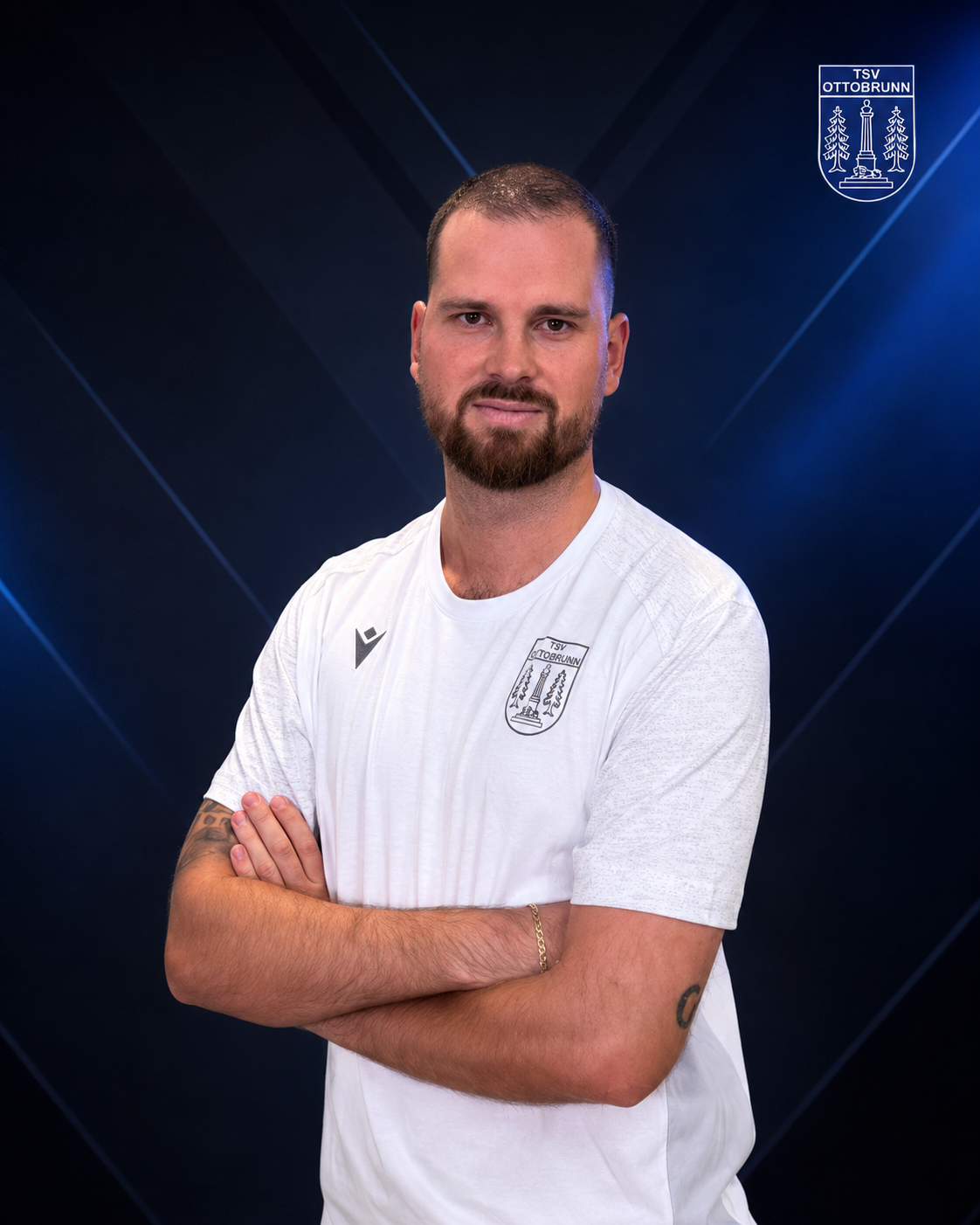 Porträt von Basti Reger, Cheftrainer der Herren I beim TSV Ottobrunn